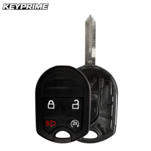 KEYPRIME - 2007-2020 Ford / 4-Button Remote Head Key Shell